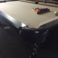 8ft Slate Leather Pockets, High quality Pool Table