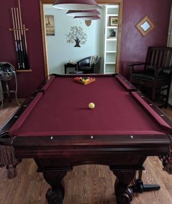 7' Pool Table and Accessories